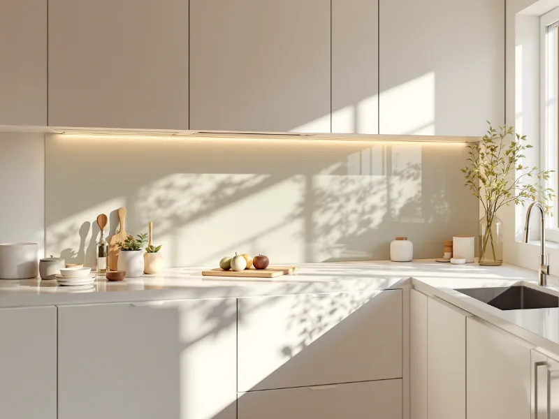 Crédence de cuisine en verre sur mesure à Auderghem — DF PRO