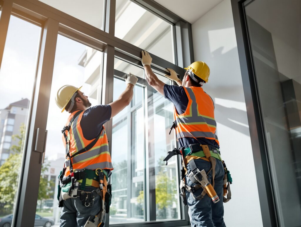 Un entretien de double vitrage professionnel réalisé par vitrier-auderghem