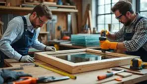 Intervention rapide du vitrier Waremme pour la sécurisation d'une vitrine de magasin après un bris de glace